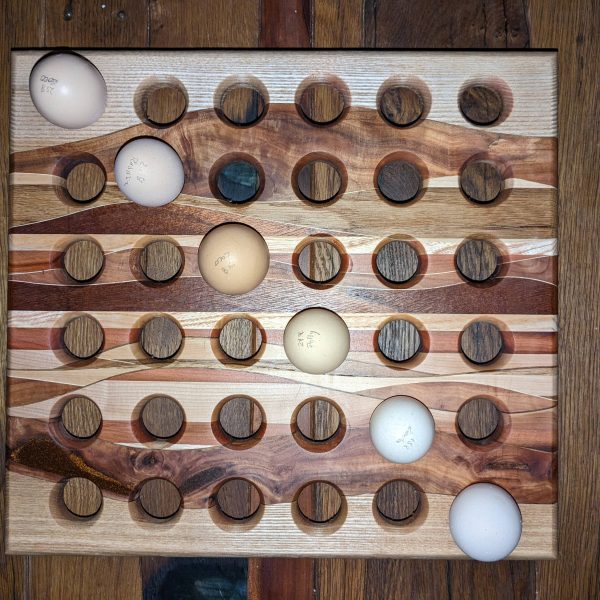 nach der Oberflächebehandlung mit Tung Öl