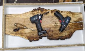 Gießform verschrauben