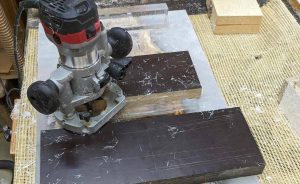 Anschraubblöcke angleichen der Höhe