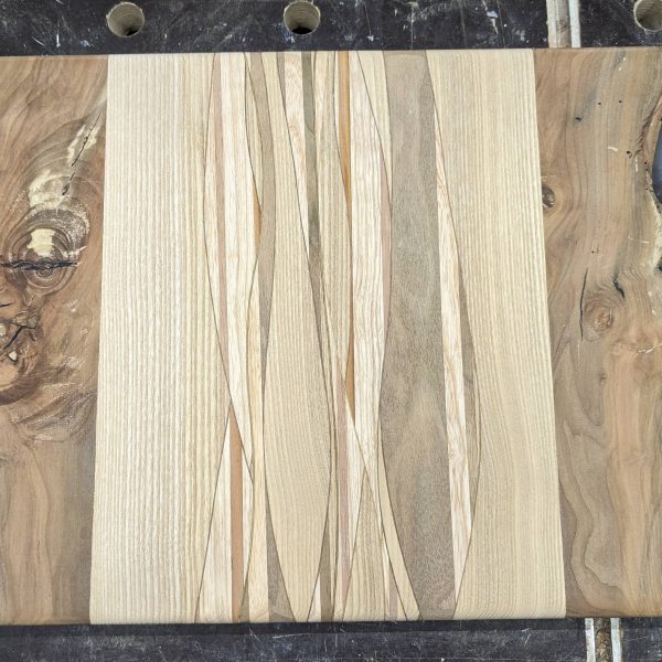 Käsebrett roh geschliffen