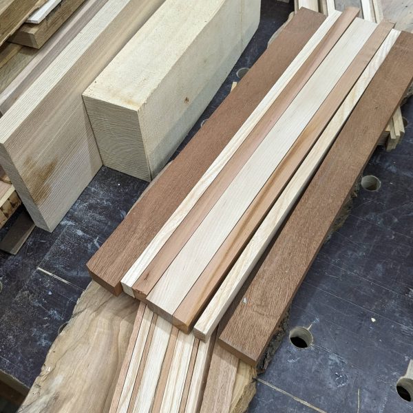 verschiedene Holzleisten